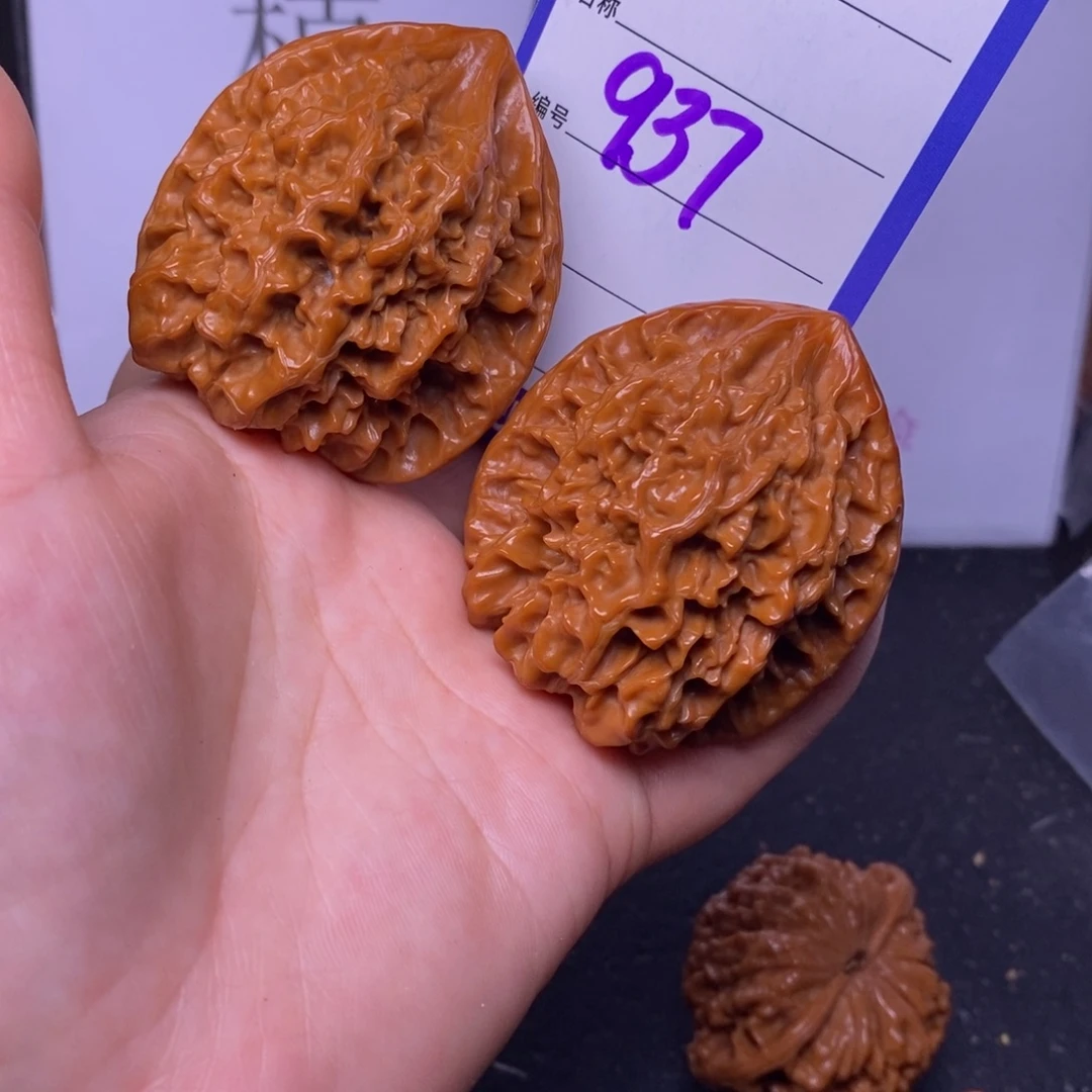 文玩核桃把件937/47官帽