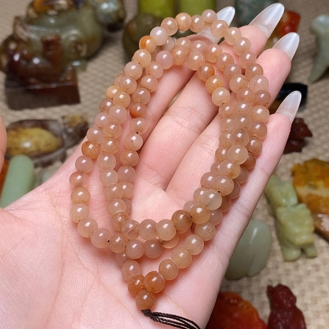 未镶嵌蛇纹石玉颈饰