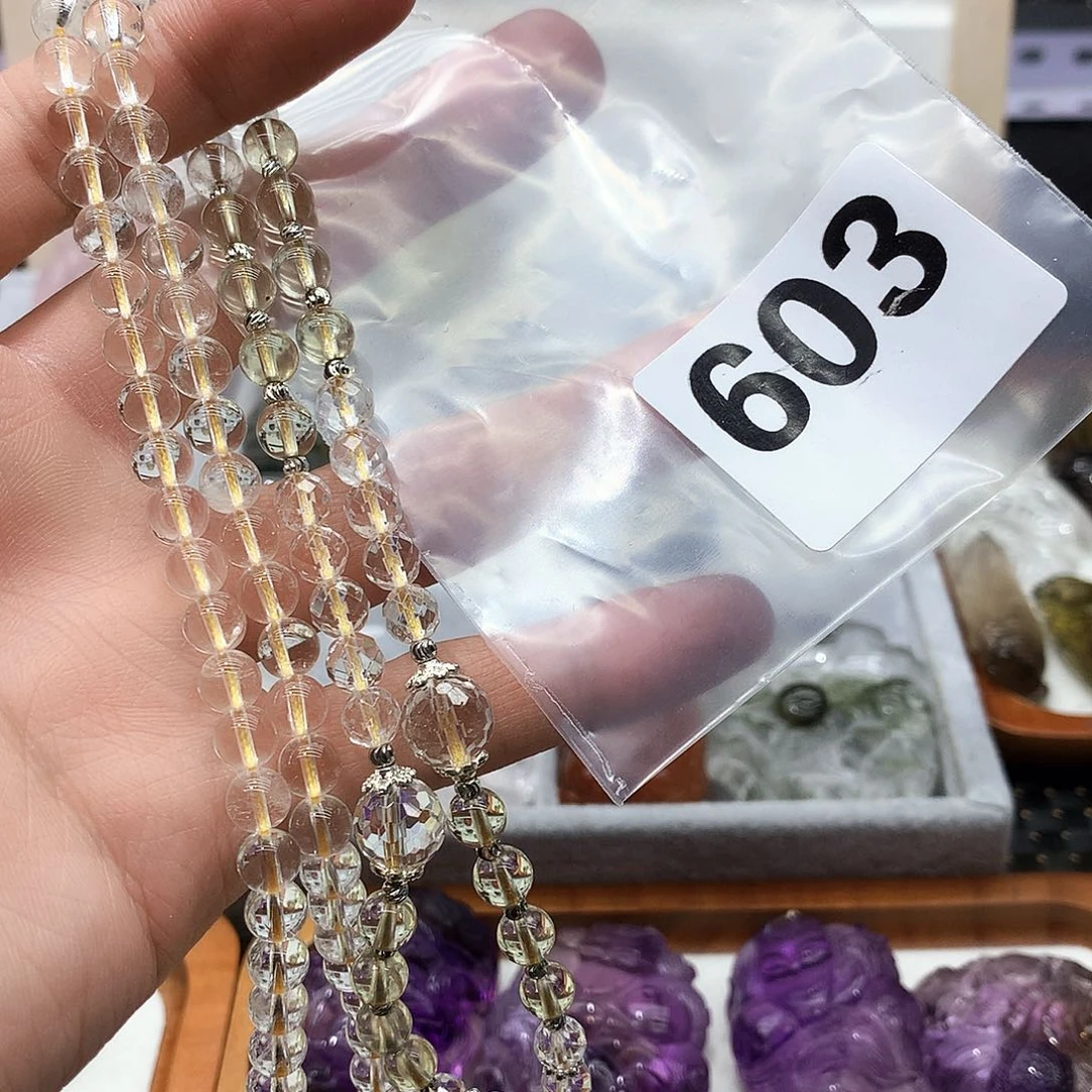 水晶颈饰未镶嵌挂件