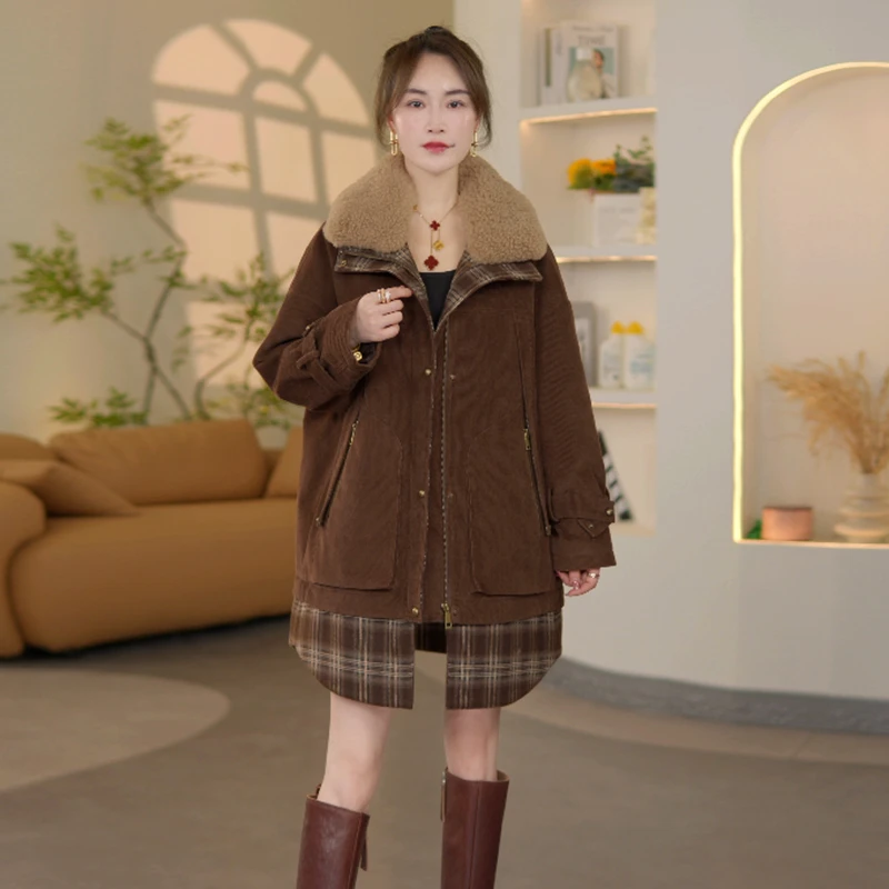 【优莎】26818时尚穿搭女装休闲外套女士冬季白鹅绒服