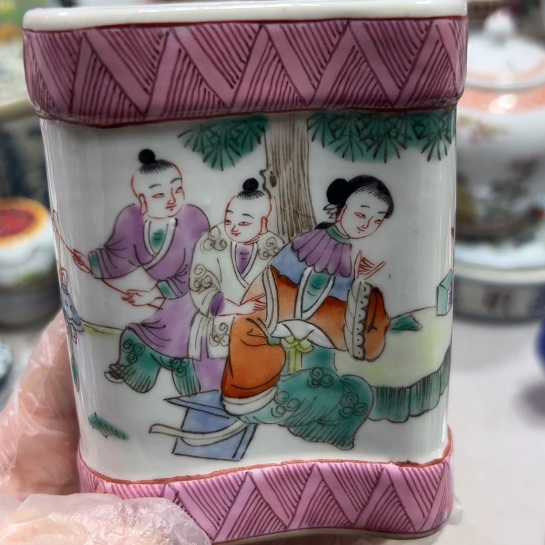 古***器景德镇陶瓷工艺品摆件