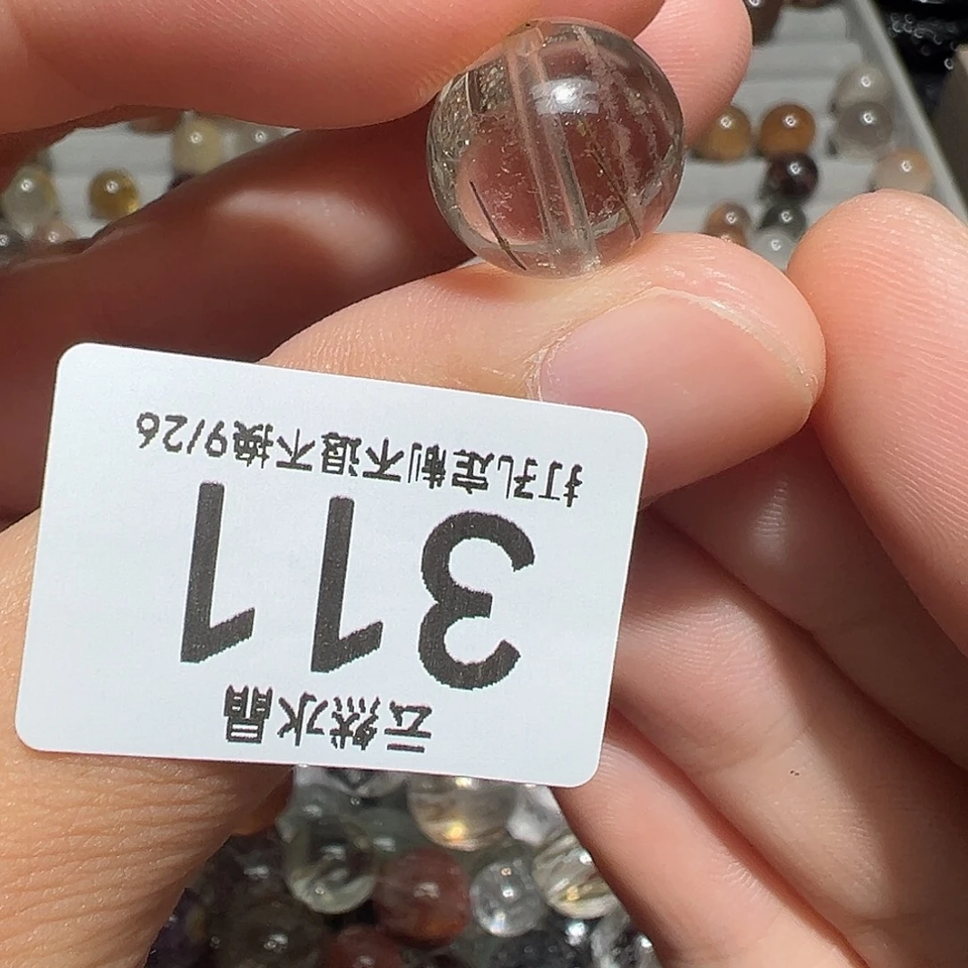 水晶未镶嵌珠宝半成品