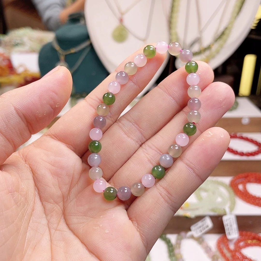 和田玉手链未镶嵌6