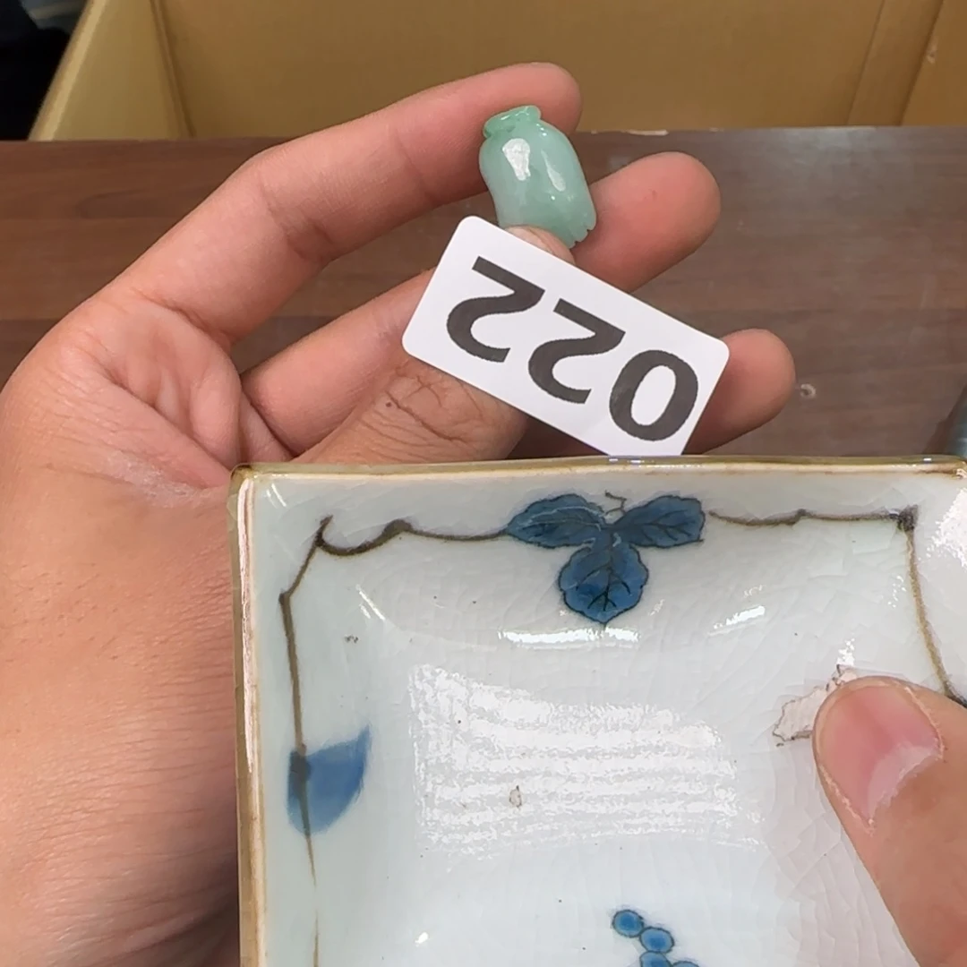 陶瓷孤品单件车里拍