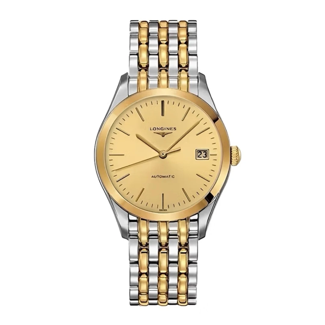 99新 Longines/浪琴 雅致898/36mm/自动机械男士腕表