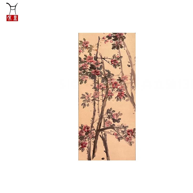 S1009花卉立轴138x32/3.9平尺