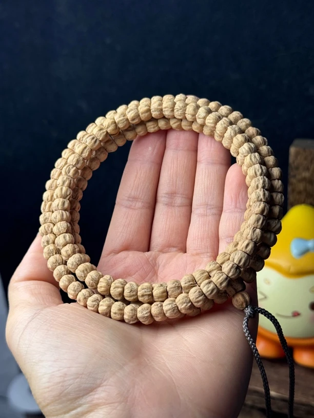 西藏多棱莲花桩百香籽108长串