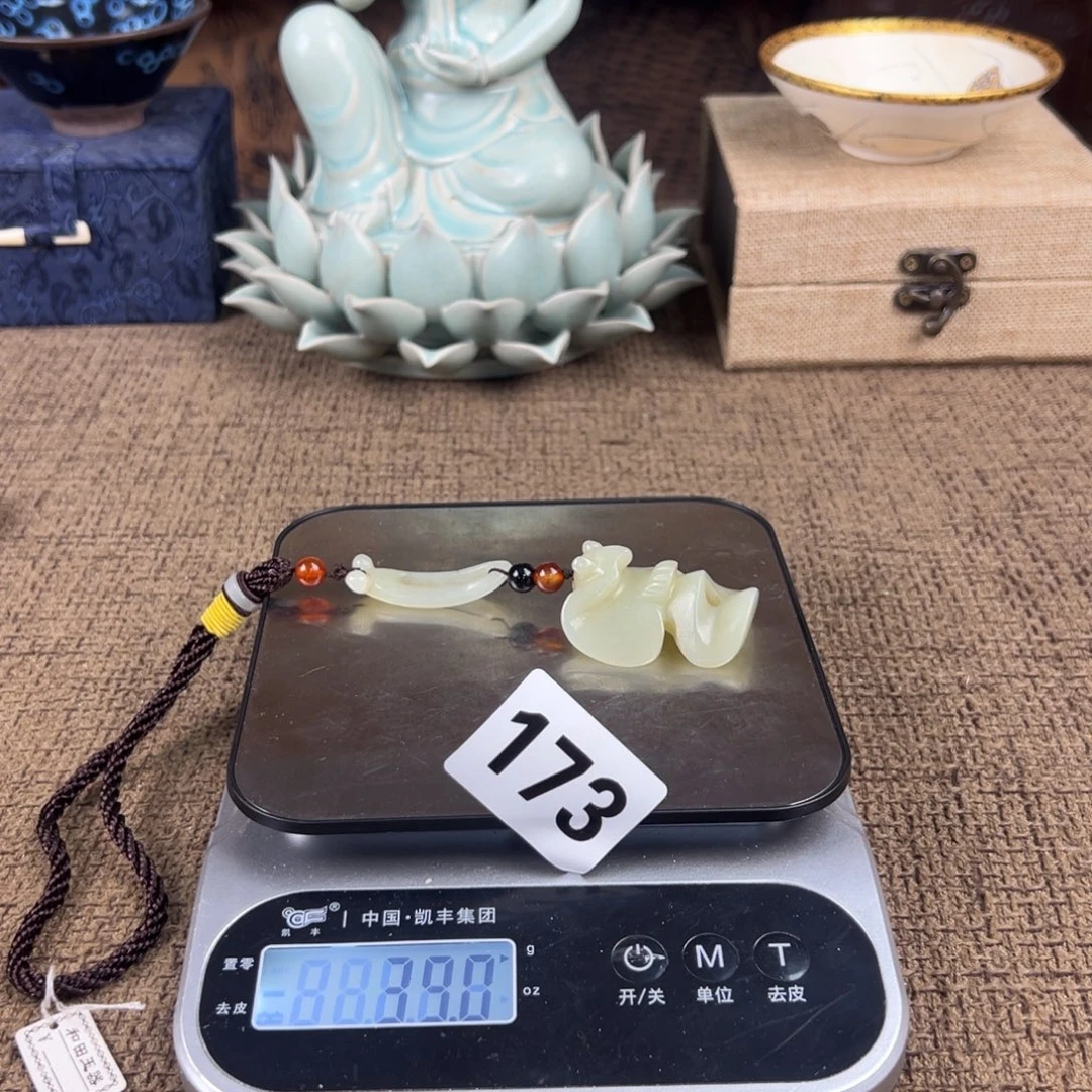 瓷片正能量配饰摆件