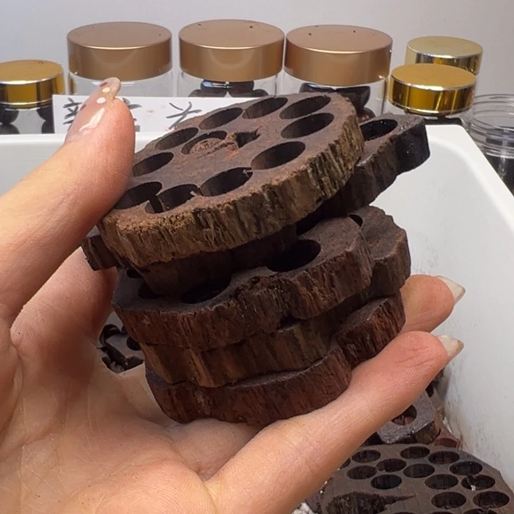 藤类缅甸小叶降真香藕片50g