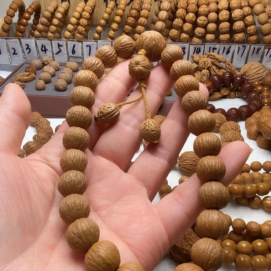猴头核桃手串全品无暇原皮原色超肚同尺【苹果王】