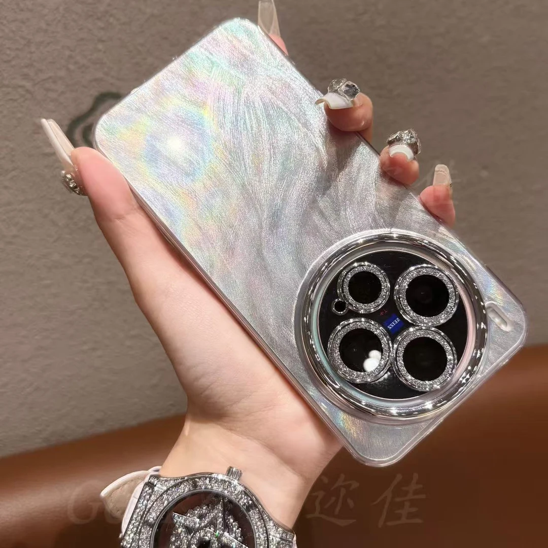 适用于vivox300/x300pro光羽纱手机壳全包高档简约个性网红防摔壳