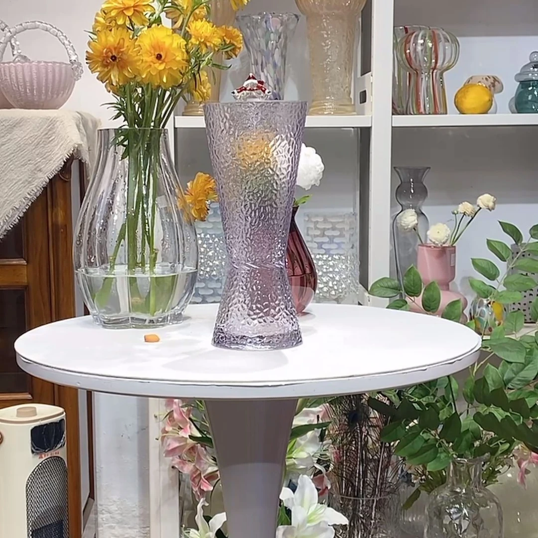 喷色口10高25花瓶