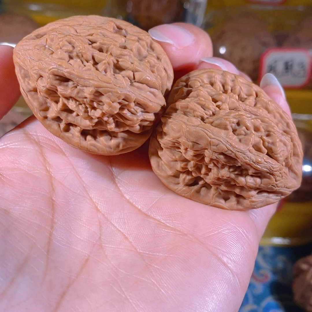吊坠文玩核桃高炮虎头王