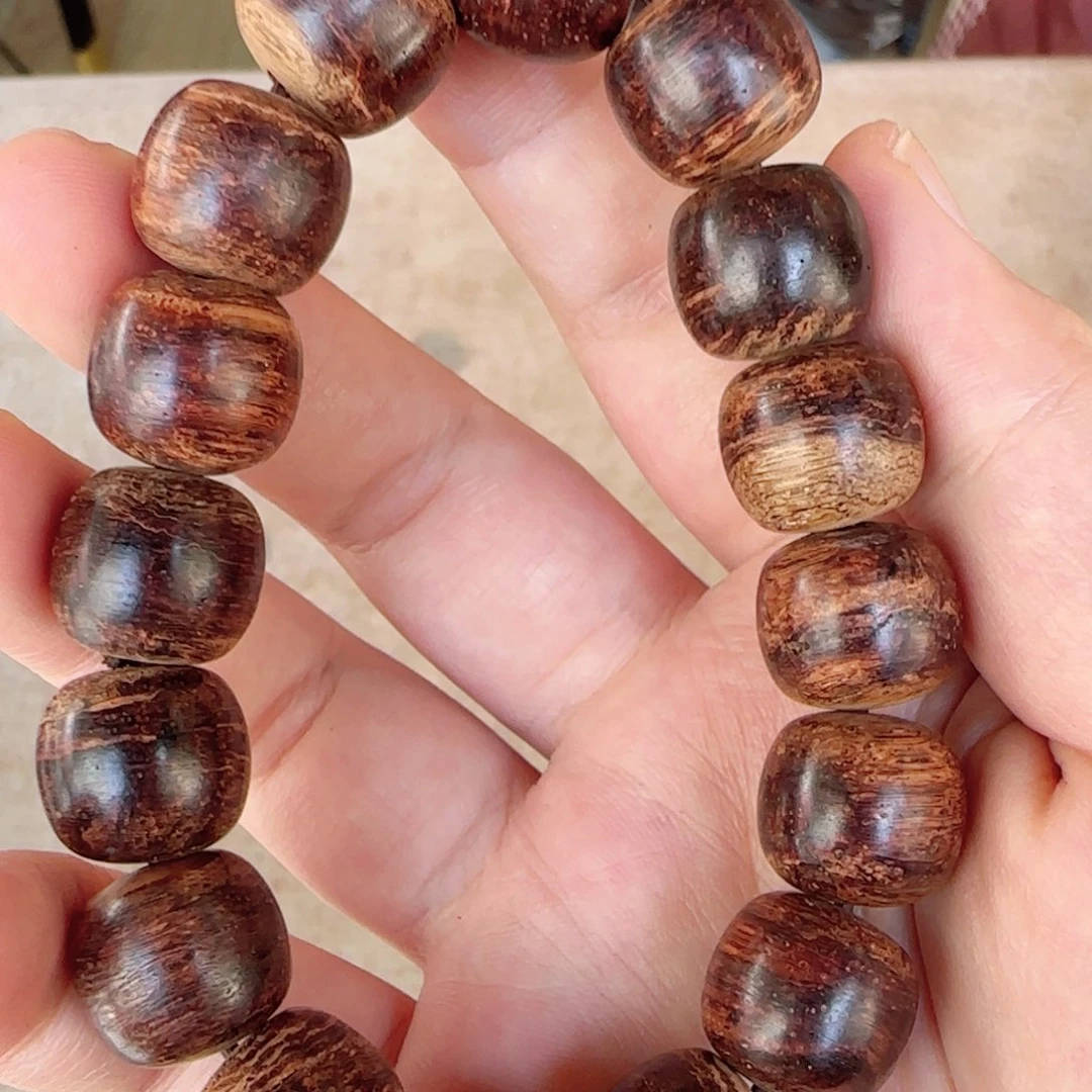 降真香手串/手链1314老型珠老挝黄油黄金甲