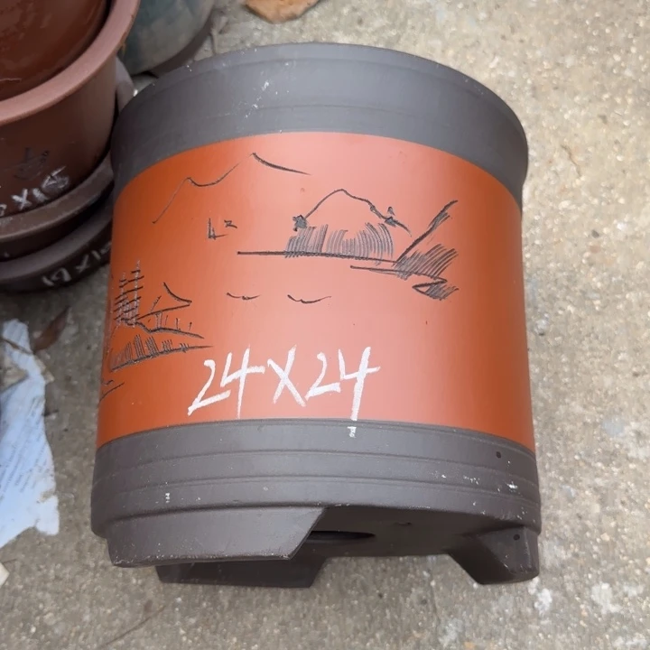 紫砂花盆特价商品