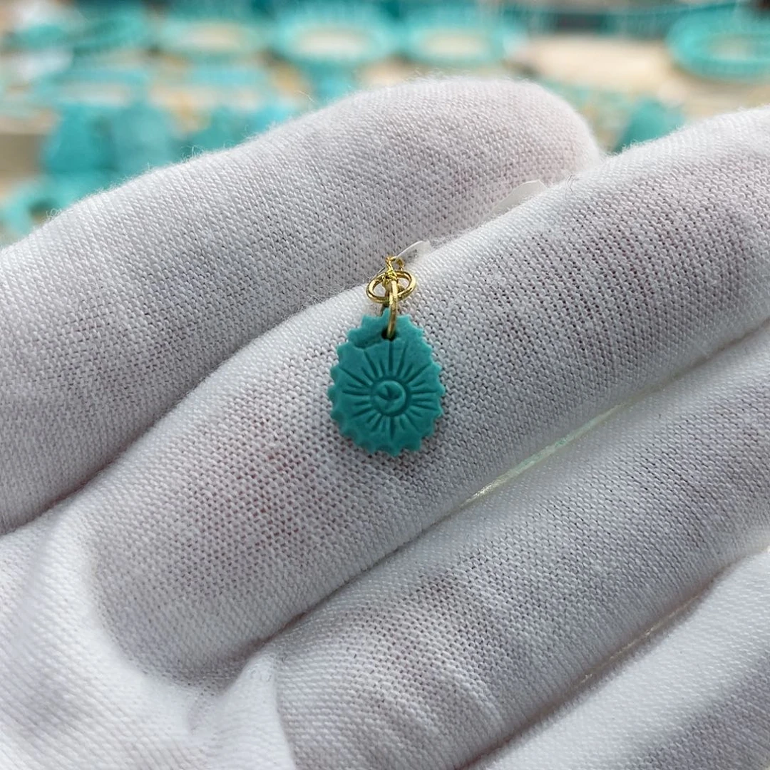 绿松石珠宝奇石未镶嵌