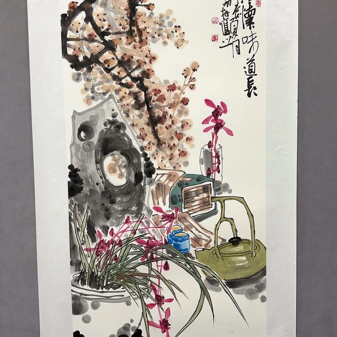 国画国画纯手绘作品请放心去藏