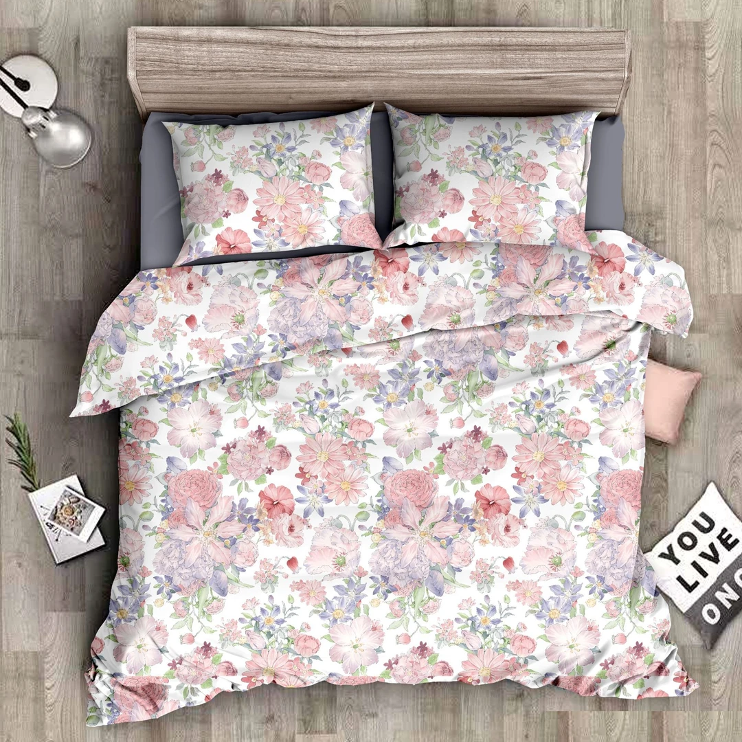 芬妮粉-加厚加密斜纹面料 免费加工床单被套