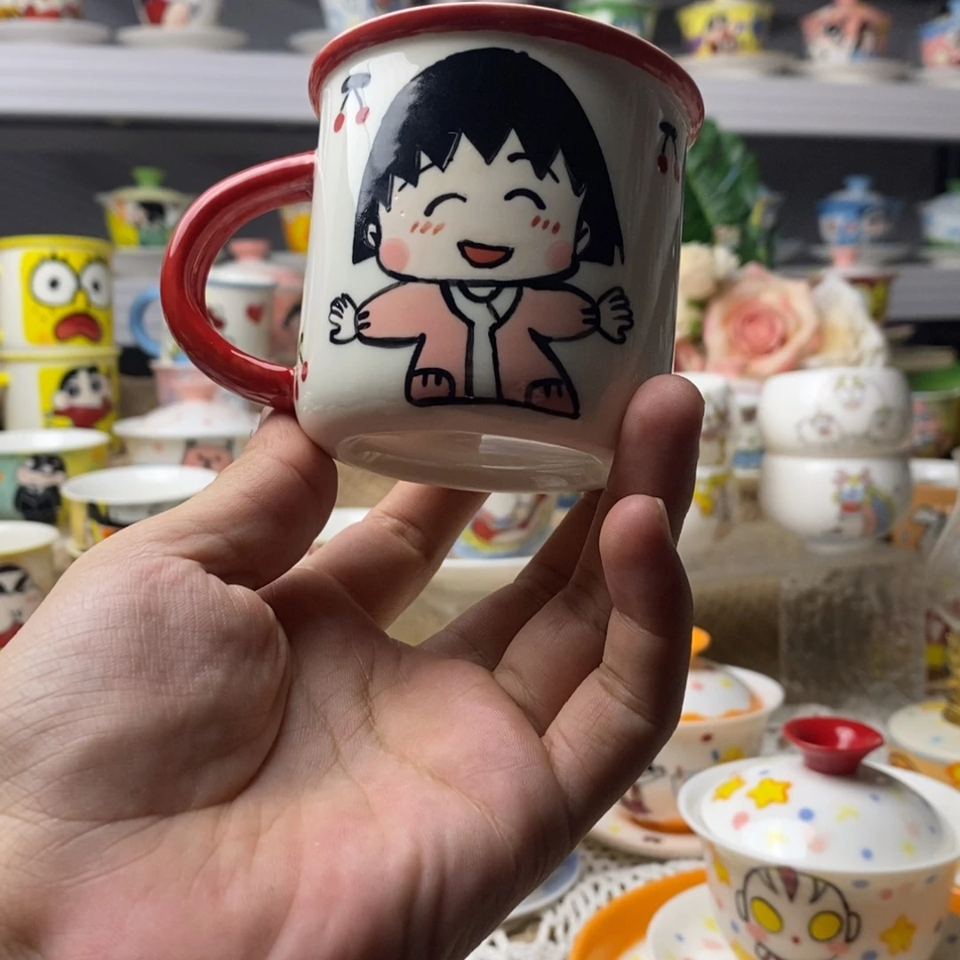 高温釉下彩手绘陶瓷