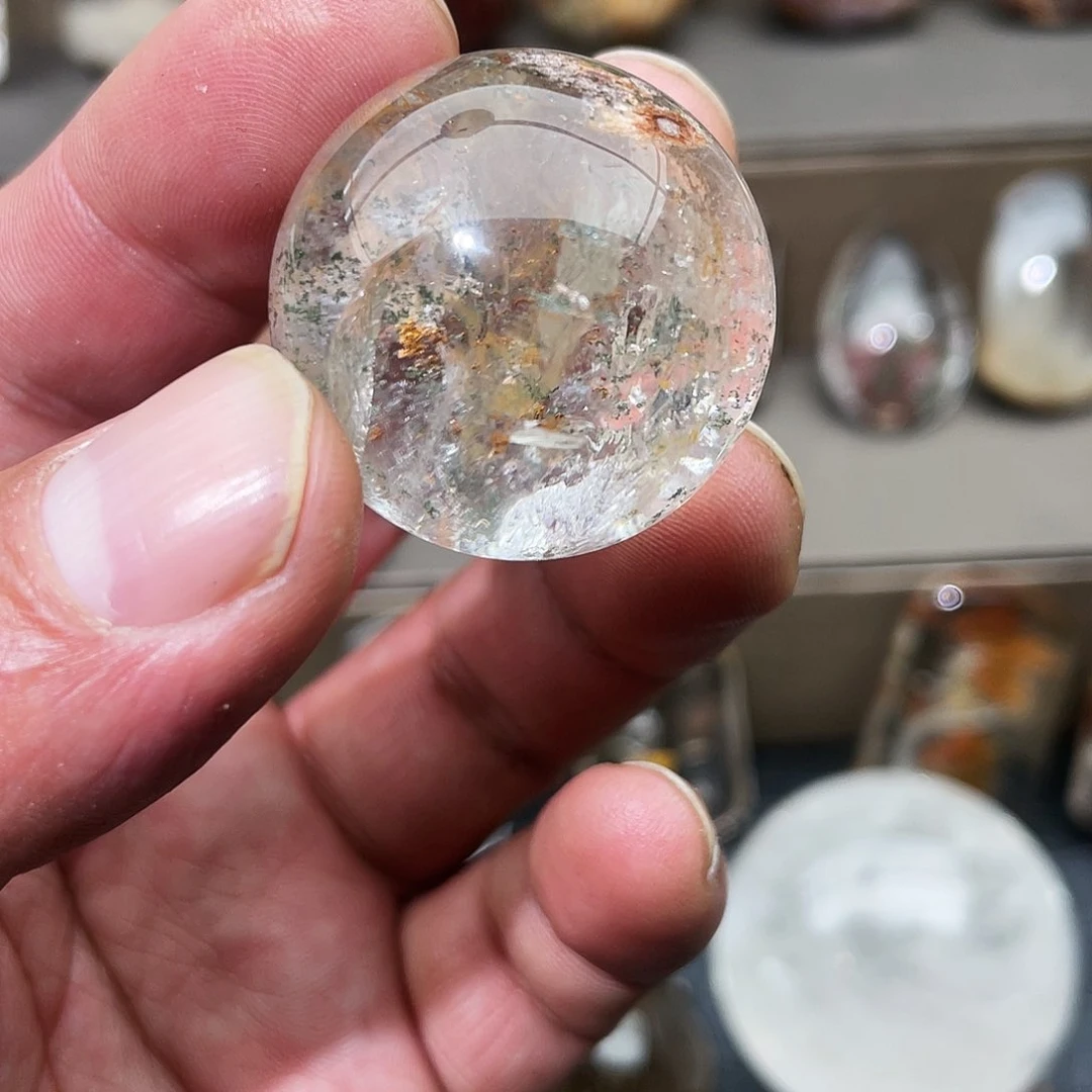 水晶颈饰未镶嵌甜**铮天然水晶