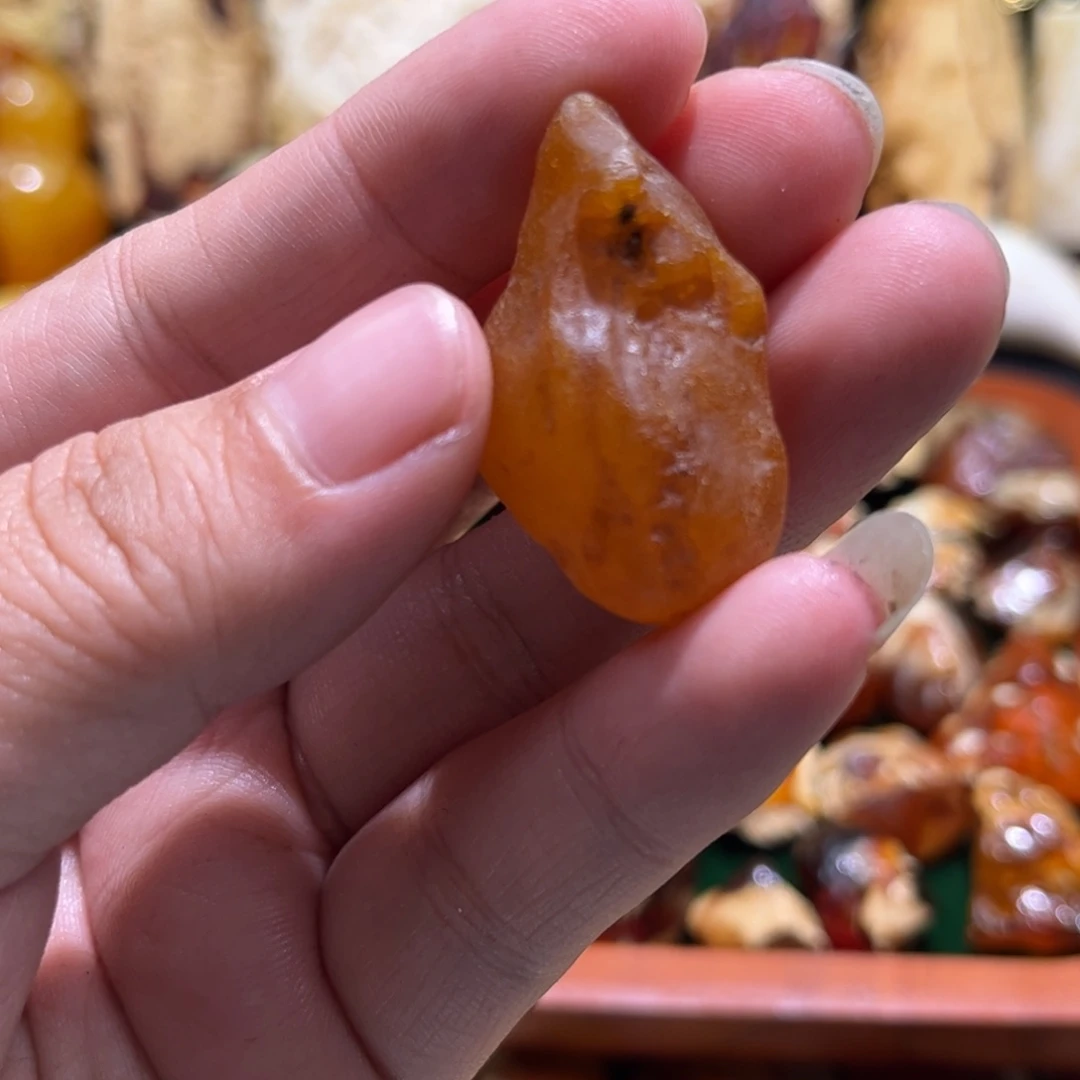 定制琥珀未镶嵌海漂