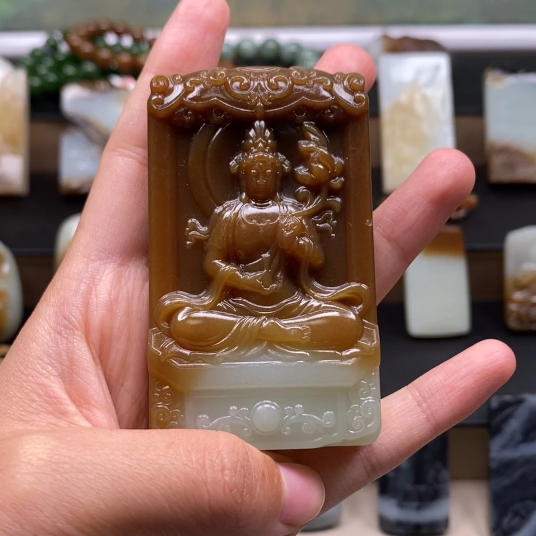 未镶嵌和田玉挂件