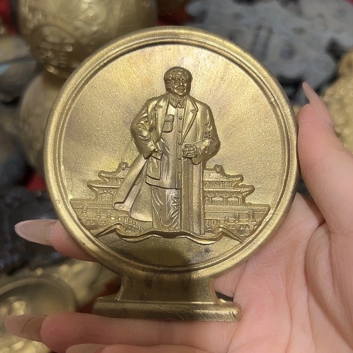 黄铜摆件，文房工艺品摆件