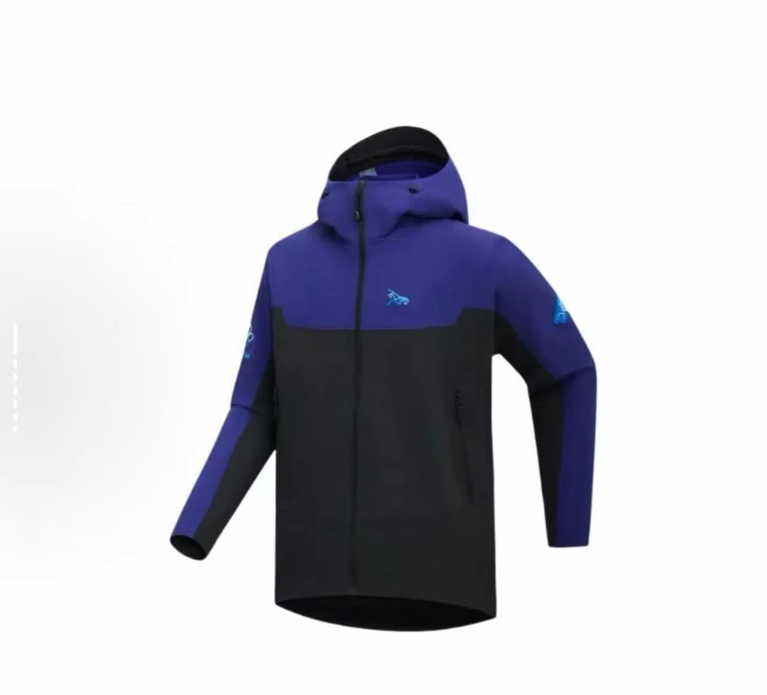 （1）2025松赞联名纳木错蓝户外硬壳冲锋衣长袖夹克