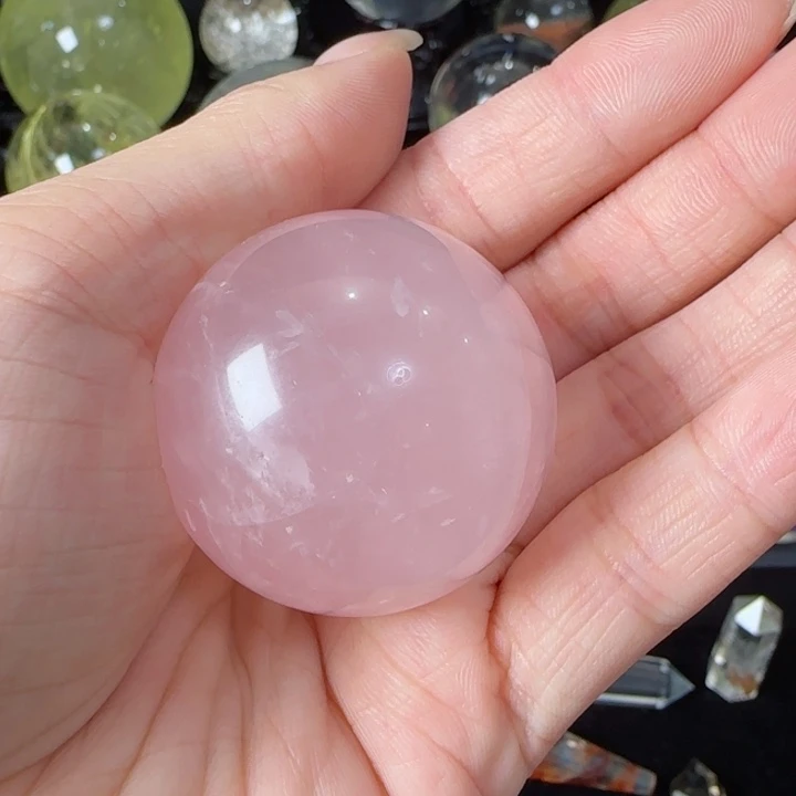 水晶天然水晶球F14未镶嵌天然4公分