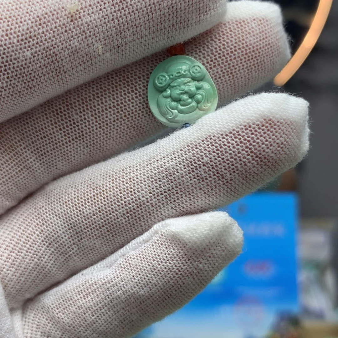 绿松石挂件未镶嵌