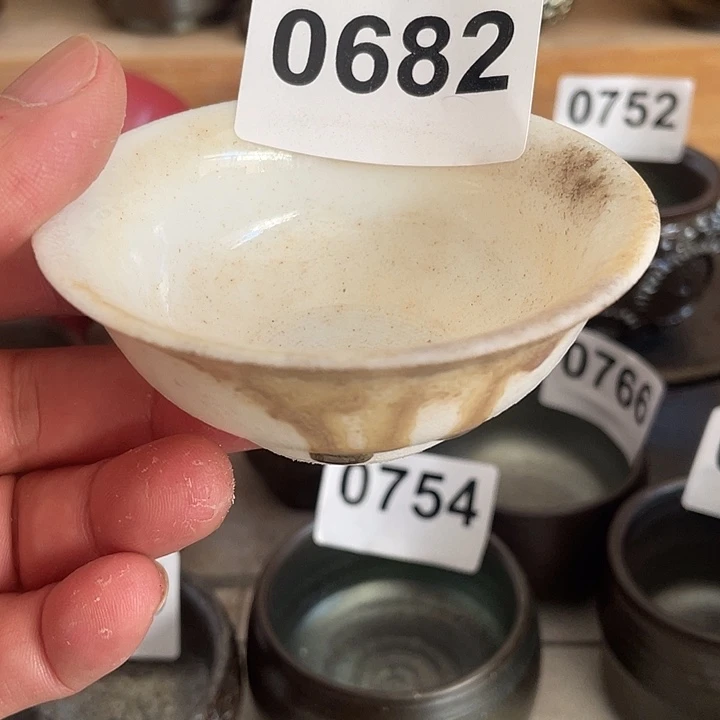 杯子陶柴烧纯手工682