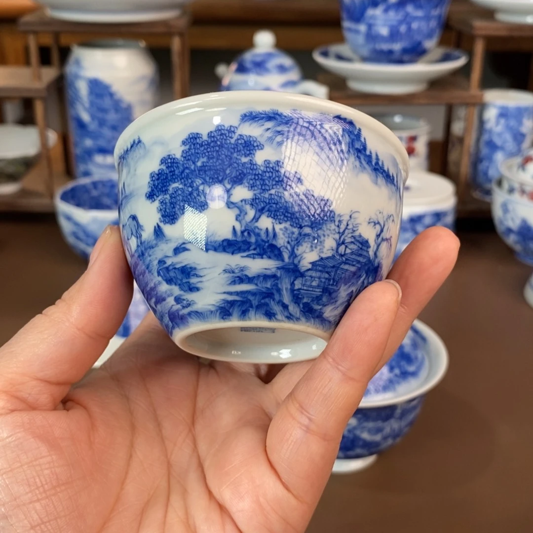 景德镇陶瓷手工手绘