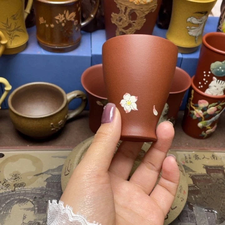 紫砂茶杯紫砂主人杯