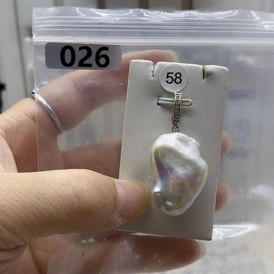 颈饰合金淡水珍珠