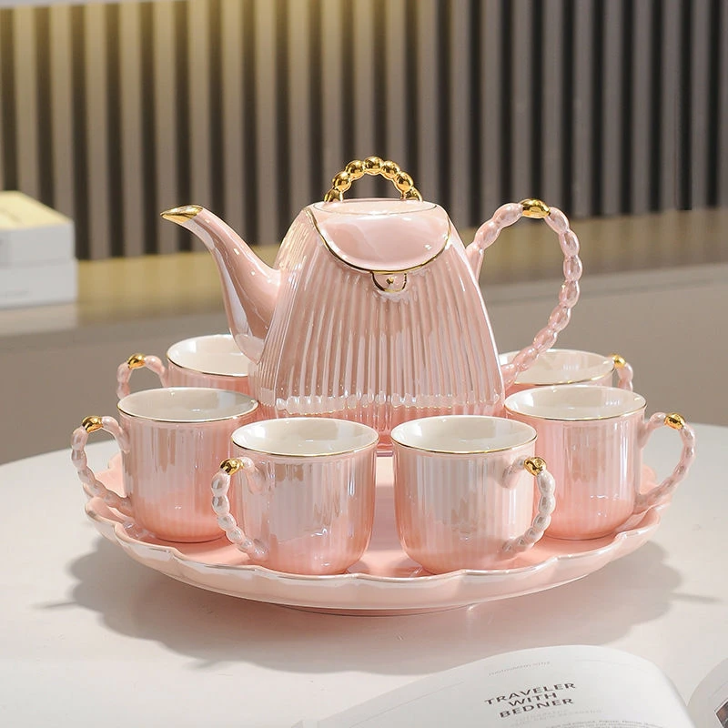 轻奢新婚礼物结婚礼物送新人茶具套装客厅家用杯具乔迁新居礼品