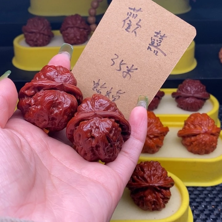 文玩核桃吊坠歡*.蛤蟆