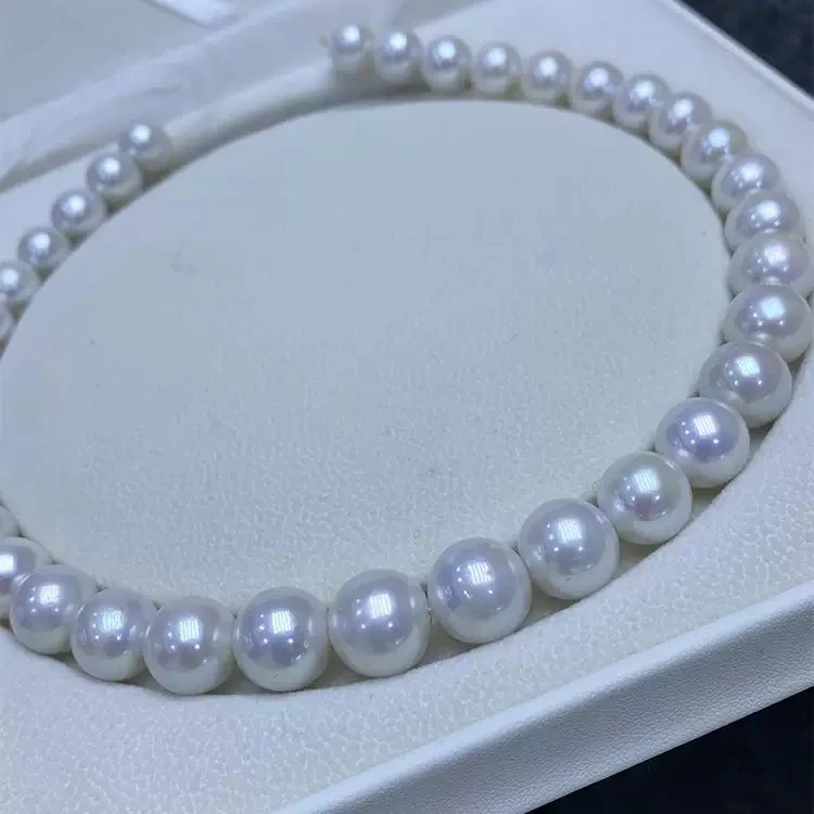 珍珠项链送人礼物经典百搭白色气质