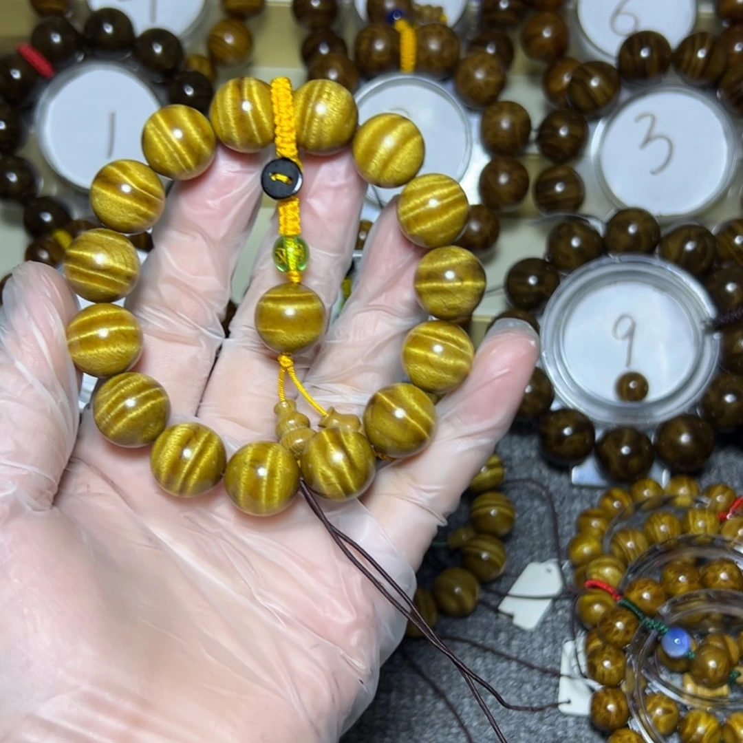 金丝楠手串/手链噜*1.5