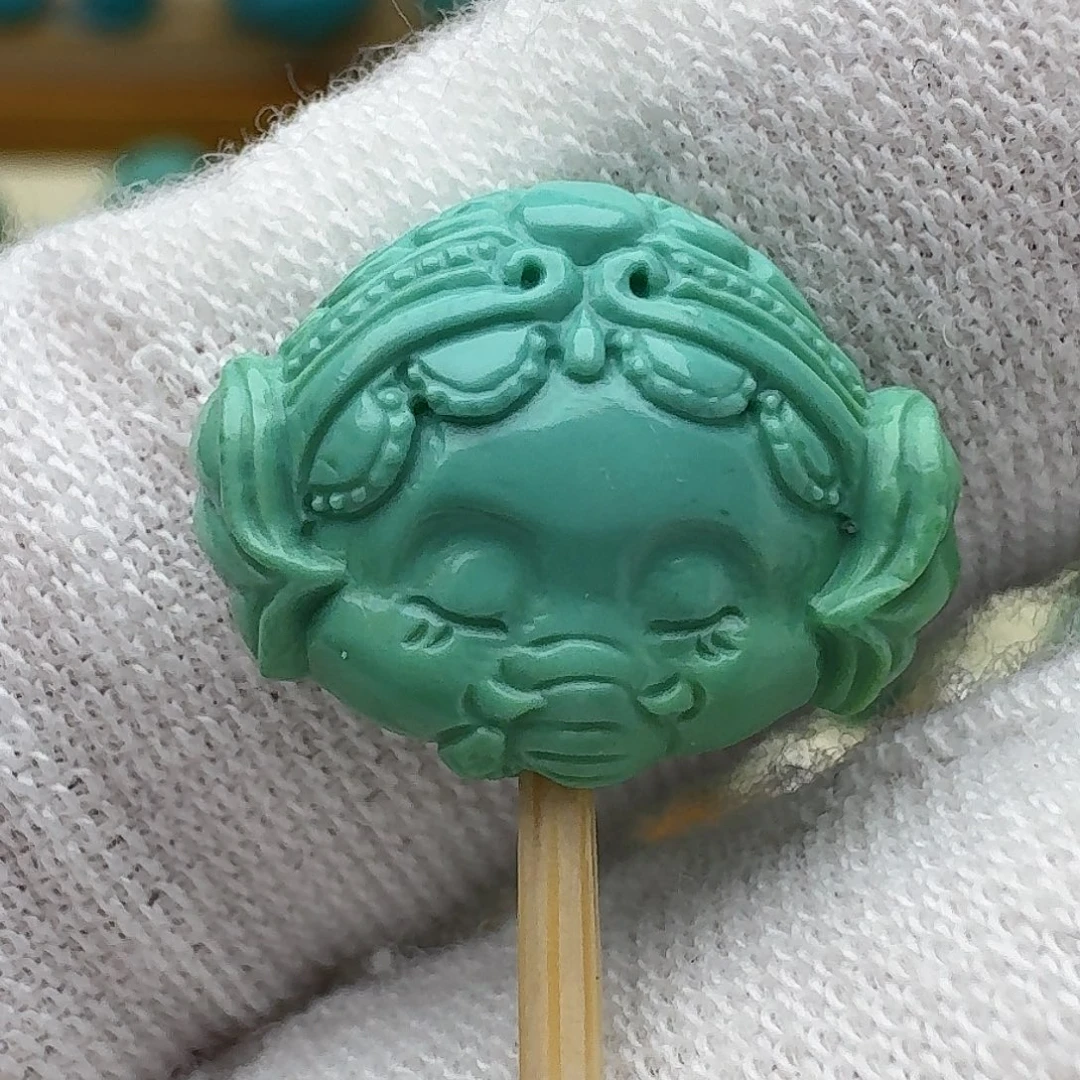 绿松石未镶嵌象宝15