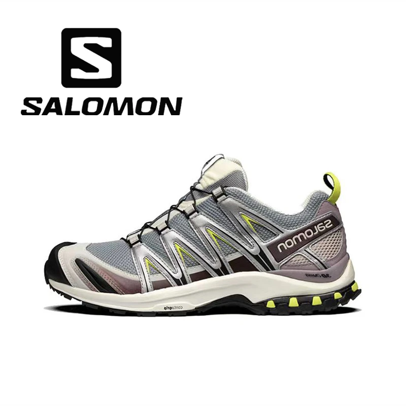 SALOMON/萨洛蒙XA PRO 3D 户外运动鞋 防滑耐磨四季 沙场灰412322