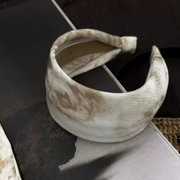 【SOUL HUG】25春夏SH2025SS037设计师扎染宽发箍