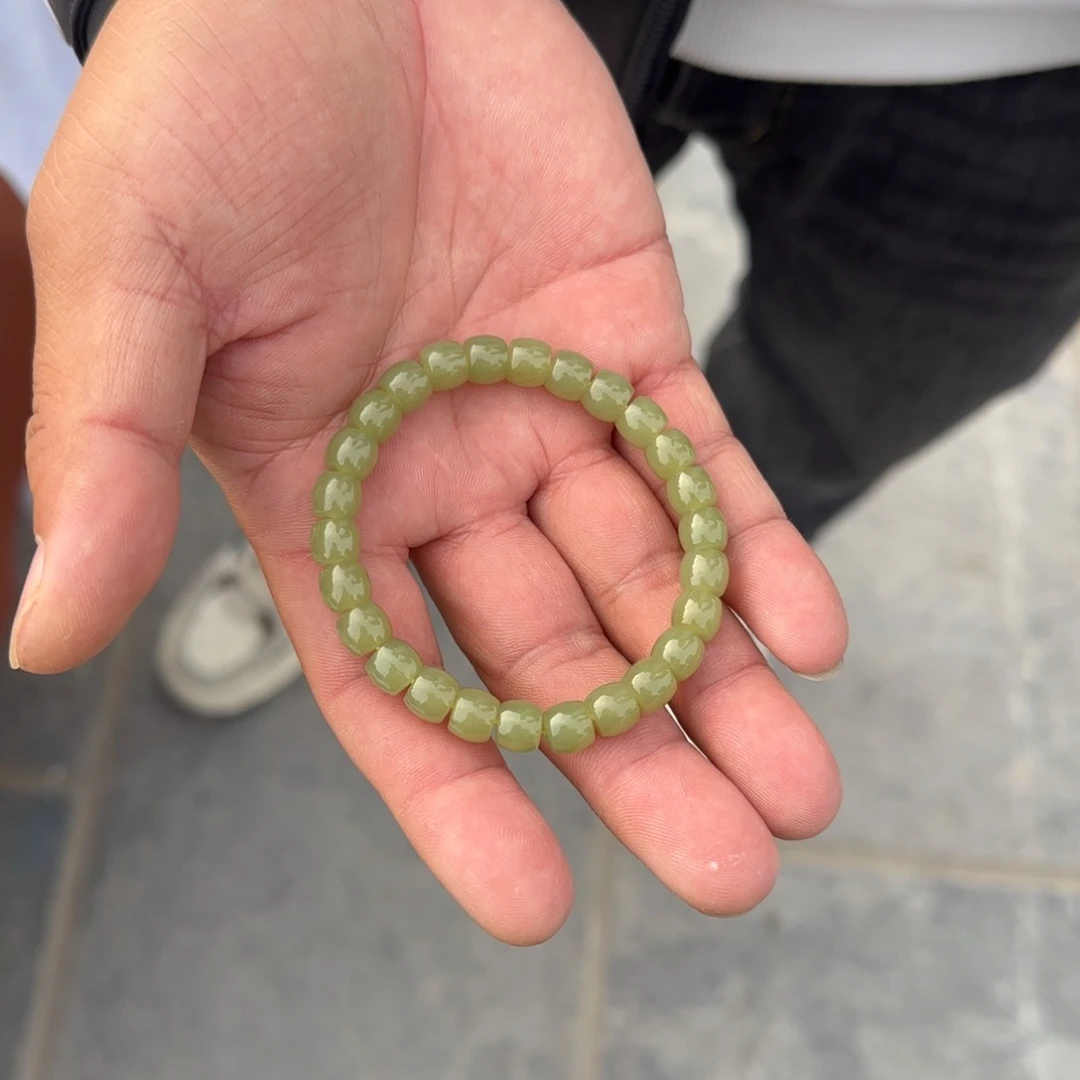 和田玉手链未镶嵌