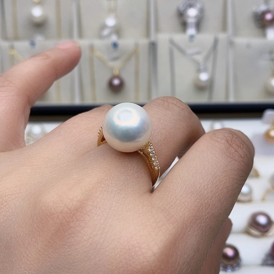 淡水珍珠颈饰银S925镶嵌