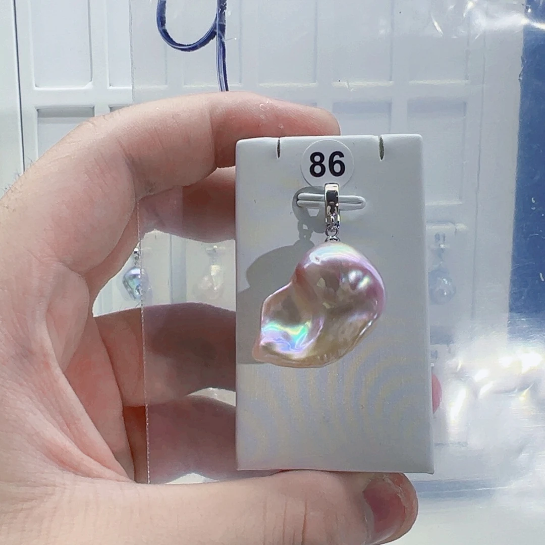 合金淡水珍珠颈饰