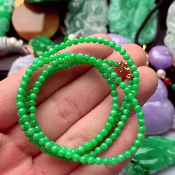毛衣链未镶嵌翡翠