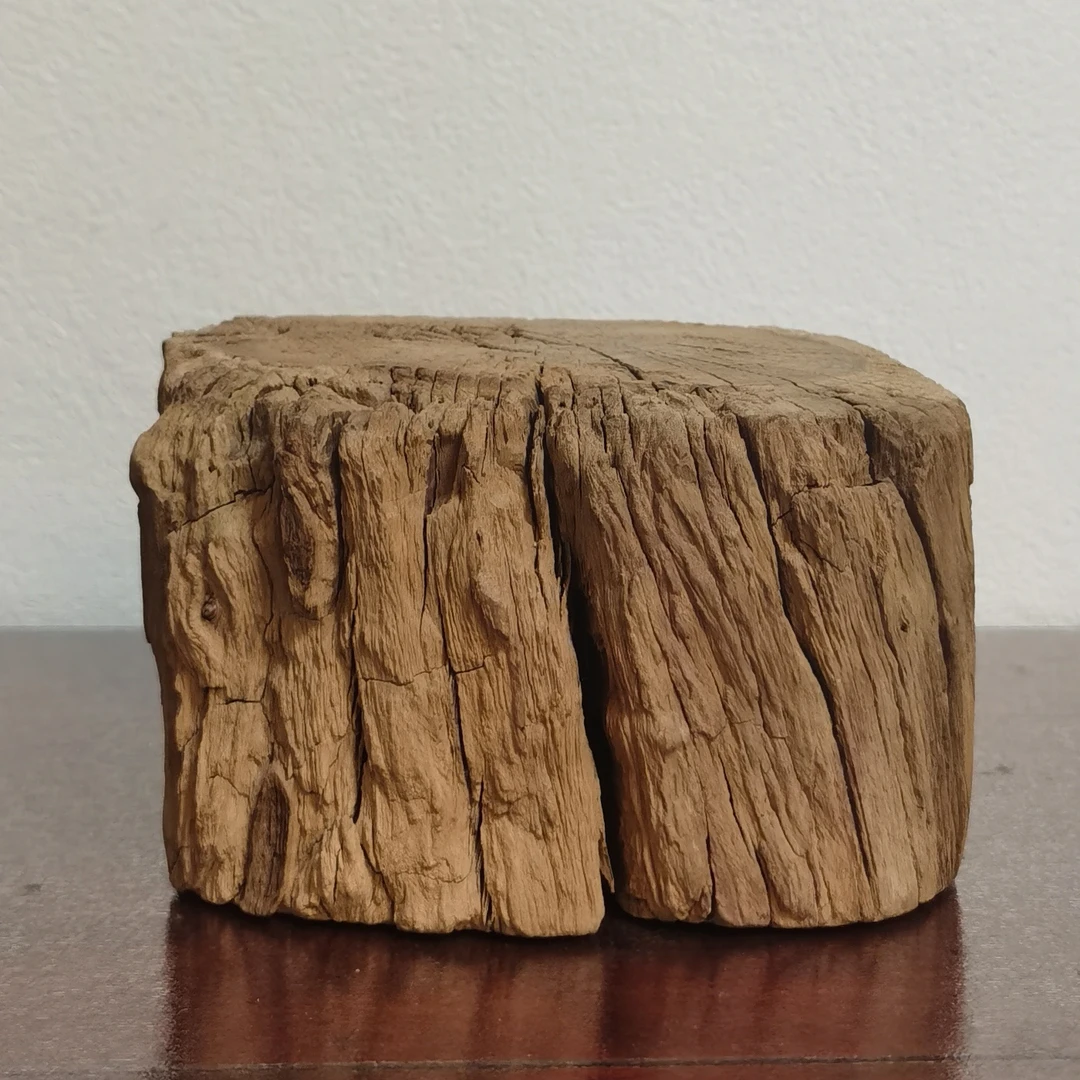 风化老木头随形底座