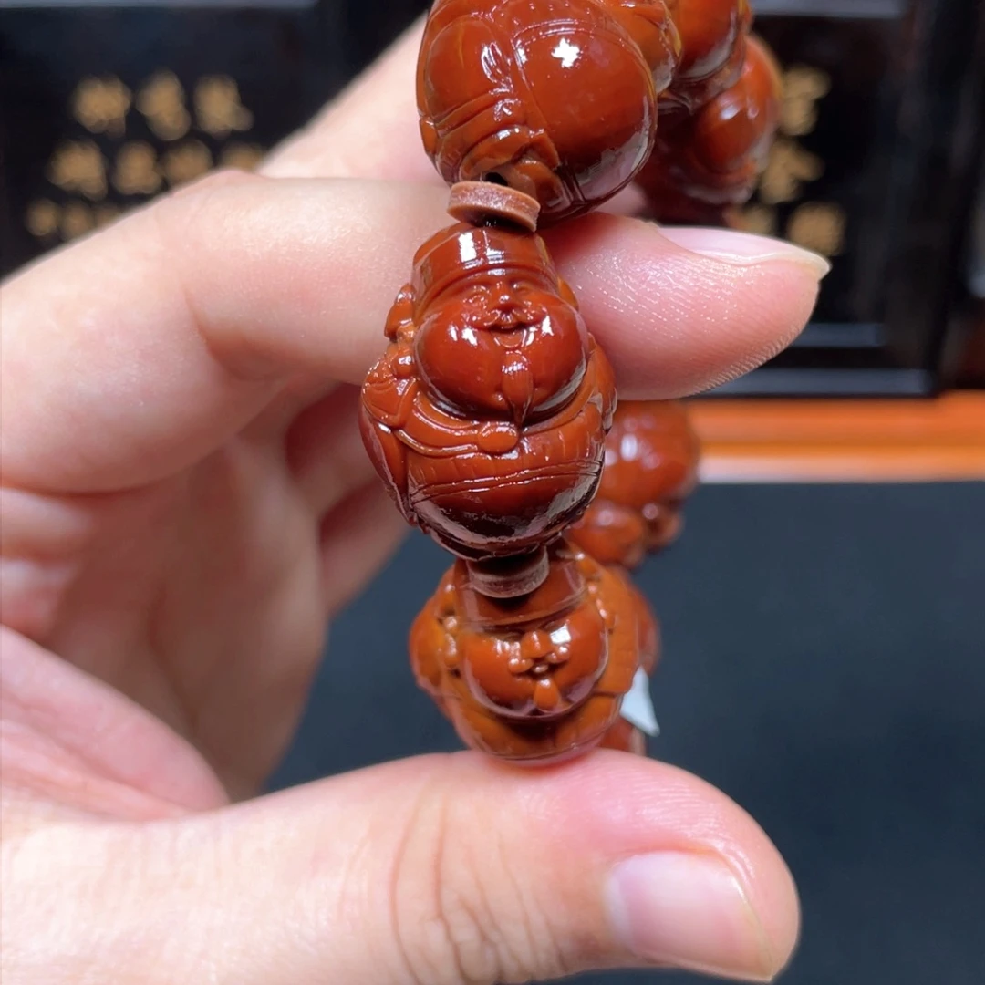 吊坠橄榄核行**水LCH回血海派财神1.95