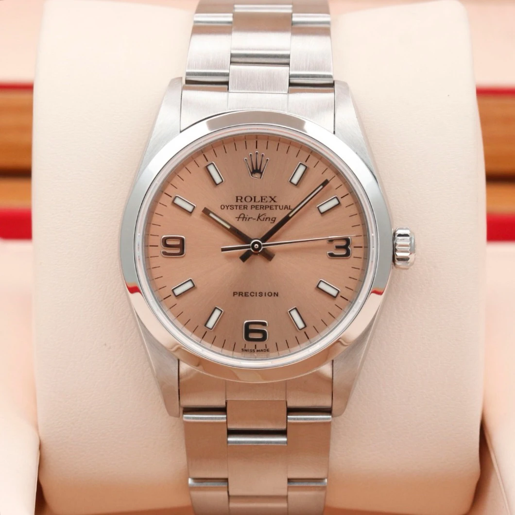 99新 Rolex/劳力士 空中霸王14000 精钢34mm自动机械单表