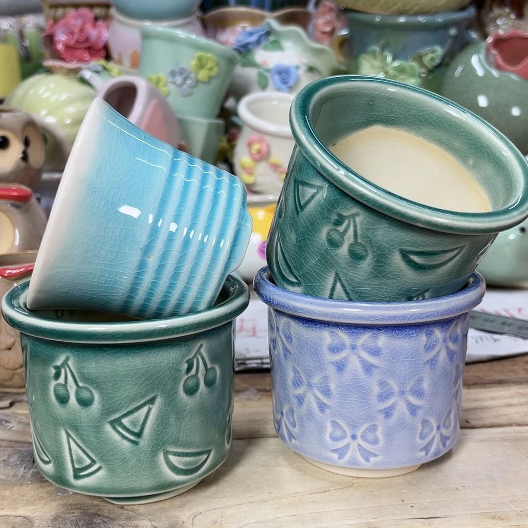 陶瓷陶瓷花盆特价上新口7