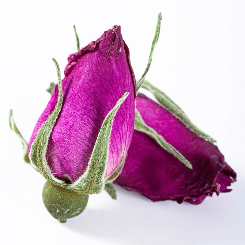 精选新疆玫瑰花蕾食用花茶无硫烘焙干泡水健康养生